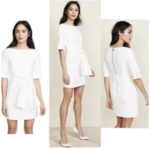 Alice + Olivia Virgil Boat Neck Wrap Dress size 4